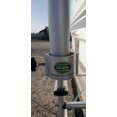 thumbnail image 1 of EEZ RV Products ALUMINUM FLAG and WIND SOCK POLE Mount for RV LADDERS STARLINK POLE MOUNTING BRACKET- ADJUSTABLE Hold up to 2.5'' OD Pole - Fits 1 inch Ladder Rails, 1 of 4