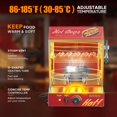 thumbnail image 3 of Vaporizador para salchichas ROVSUN de 40 litros con capacidad para 235 salchichas y 50 bollos, 3 of 7