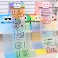thumbnail image 5 of Rainbow Transparent Roll Sticky Notes 105 Sheets Pearlescent Pull-Out for Planner Decor Journaling,1PC,Pink, 5 of 9