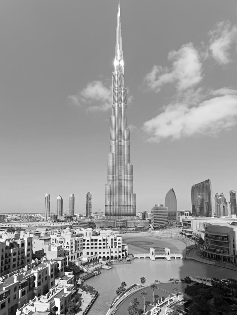 The Burj Khalifa Completed In 2010 The Tallest Man Made Structure In 