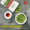 thumbnail image 2 of CRISPY DRIED OKRA 1.76 oz (50g) VIETFARMFOOD: Freeze-dried, no sugar added, naturally sweet. Nutritious, pure, and crunchy. Great for snacking, toppings, desserts or healthy gifting, 2 of 8
