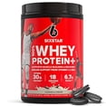 thumbnail image 1 of Six Star Whey Protein Powder Plus - Fórmula de recuperación y desarrollo muscular con aislado de suero en polvo, BCAA, 30 g de proteína, apoyo inmunológico - Suplemento post-entrenamiento - Galletas y, 1 of 5