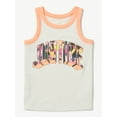 thumbnail image 2 of Justice Girl's Everyday Faves Ringer Tank, Sizes XS-XLP, 2 of 4