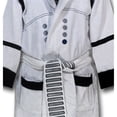 thumbnail image 3 of Star Wars Stormtrooper Unisex Hooded Bathrobe for Adults | One Size Fits Most, 3 of 6
