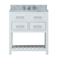 thumbnail image 2 of Water Creation Madalyn 30" Single Sink Hardwood Bathroom Vanity in Pure White, 2 of 7