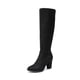 thumbnail image 1 of Botas de Mujer DREAM PAIRS Altas hasta la Rodilla con Tacón Grueso Negro, 1 of 9