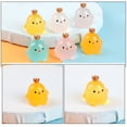 thumbnail image 6 of HOOWIFFY 12-Piece Mini Resin Animal Figurine Set, Cute Chick Statues for Desktop Decoration and Collectible Display, 6 of 8