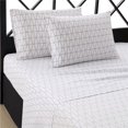 thumbnail image 1 of Ellison First Asia 16821702SS-MUL Variations Ultra Soft Sheet Set, Dark Grey - Full Size, 4 Piece, 1 of 1