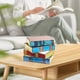 thumbnail image 4 of Lámpara de cristal de libros apilados, lámpara de libro de colores para sala de estar, 4 of 9