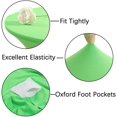 thumbnail image 3 of Nappe Ronde Cocktail Spandex Élastique Extensible Couverture de Table Décorative 24 x 43 Pouces Vert Fruit, 3 of 4