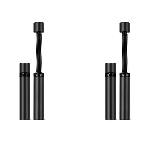 2X Graphics Card GPU Holder Adjustable Telescopic Screw Aluminum Video Card Sag Bracket Desktop(Plus)