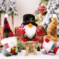thumbnail image 3 of Muñeco de gnomo de Navidad, accesorio de tamaño pequeño, Adorable juguete de peluche interesante, adorno de Navidad, decoración de Festival, Kits de decoración para fiestas Muñeco de nieve Injueey HA070767-01, 3 of 6
