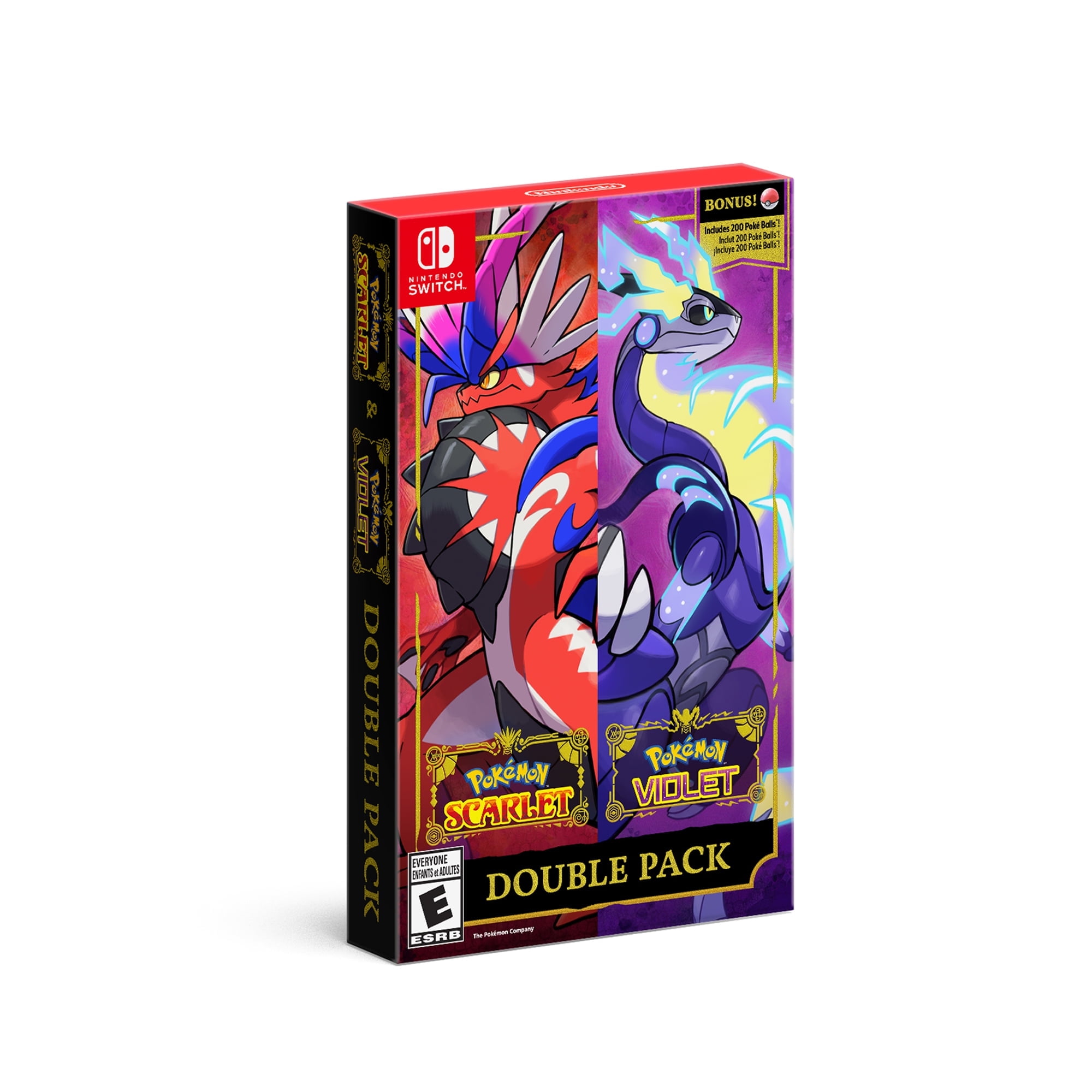 Nintendo Switch Pokémon Scarlet & Violet Double Pack - New Release
