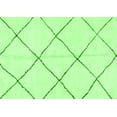thumbnail image 1 of Ahgly Company Indoor Rectangle Solid Green Modern Area Rugs, 5' x 7', 1 of 4