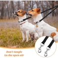thumbnail image 5 of （Black）Adjustable Double Pet Training Leash Double Splitter Tangle-Free Double Dog Leash Walking Training Leash for Two Dogs, 5 of 5