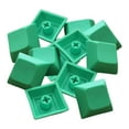 thumbnail image 2 of 12Pcs / Set PBT DSA Impreso en 7.42mm para mecánico para juegos, la sensación táctil es suave. Verde CUTICAT Teclas DSA, 2 of 4