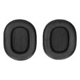 thumbnail image 1 of Par de auriculares con cubierta negra para AudioTechnica M50 M50S M20 M30 M40 ATHSX1, 1 of 5
