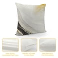 thumbnail image 4 of YINGXI Throw Pillow Covers Modern Abstract Texture Decorative Pillows Case Soft Velvet Cushion Covers for Couch Sofa Bed Home Decor 20x20in, 4 of 5