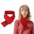 thumbnail image 1 of Womens' Hearting Warming Scarf Fashionable1PC Pure Cotton Smart Heating Scarf Usb Warm And Heating Cervical Collar, 1 of 3