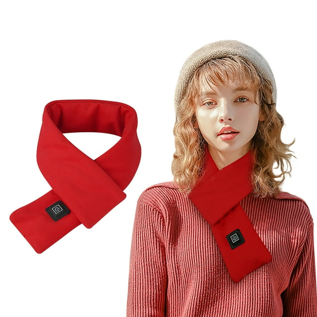 TIMIFIS Heating Pad Neck Heating Pad 1PC Pure Cotton Smart Heating Scarf Usb Warm and Heating Cervical Collar