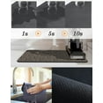 thumbnail image 3 of Coffee Bar Mat Accessories for Countertop Boho Absorbent Hide Stain Rubber Backed Dish Drying Mats for Kitchen Counter Draining Pad Decor Gift Fit Under Coffee Maker (20x12in), 3 of 5