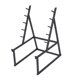 thumbnail image 1 of Figura en miniatura de soporte para sentadillas, adorno de escritorio y portalápices, hierro, decoración de gimnasio negra, 1 of 8