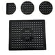 thumbnail image 5 of Alfombrilla para fregadero plegable antideslizante compacta multiusos para escurridor de vajilla Rectángulo negro, 5 of 9
