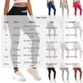 thumbnail image 4 of Dzrciro Yoga Pants Women, Plus Size Elastic High Waist Color Block Cross Yoga Leggings, Breathale Soft Daily Walking Bottoms S-3XL, 4 of 8