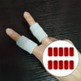 thumbnail image 3 of Sonducket 10 unids/set manga de nudillos portátil mano izquierda derecha elástico transpirable nudillos Brace Protector guantes de protección equipo Bádminton Rojo Sonducket OD028317-04, 3 of 6
