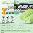 thumbnail image 4 of WAKE UP! Mint Chocolate Caffeinated Protein Bars – Proprietary Blend with 350mg Natural Caffeine (1 Bar = 3 Espressos) – Gluten-Free, Vegetarian, Kosher – Energy Snack for Focus & Clarity – 6 Pack, 4 of 8