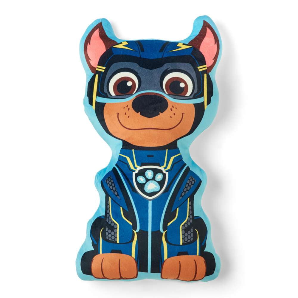 Paw Patrol Mighty Chase Cloud Pal Pillow, 23x12 inches – Ultra Soft Plush Entertainment Character Pillow for Kids