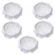 thumbnail image 2 of Car Polishing Waxing Bonnets Pads 5Pcs For Car Maintenance Or Home Cleaning 9-10 Inch Durable Reusable, 2 of 4