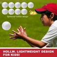 thumbnail image 4 of Pelotas de béisbol en T Ball TOY Life, 10 unidades con bolsa de malla de 9 cm, 4 of 6