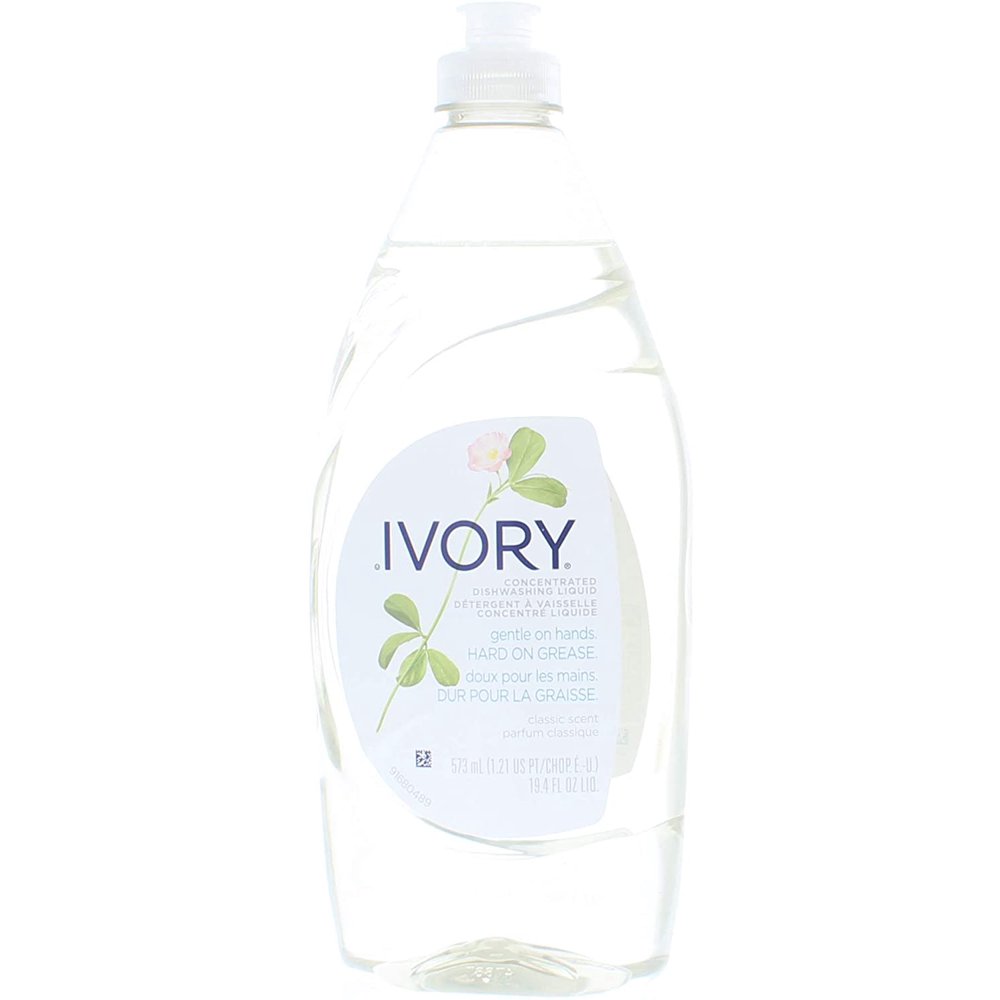 Ivory Concentrated Dishwashing Liquid, Classic Scent (19.4 Oz