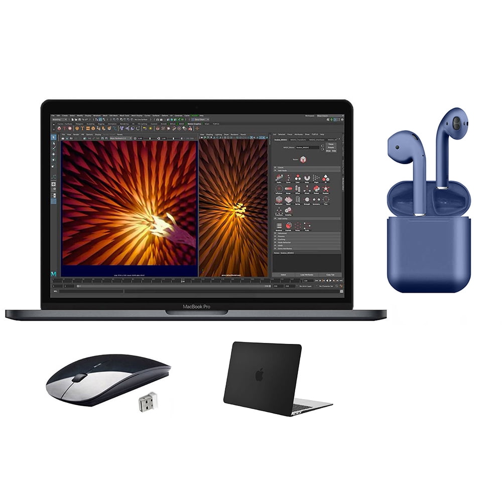 klik skillevæg Centimeter Restored | Apple MacBook Pro (2017) | 13.3-inch | 3.1GHz Intel Core i5 |  8GB RAM | Mac OS | 512GB SSD | Bundle: Black Case, Wireless Mouse,  Bluetooth/Wireless Airbuds By Certified 2 Day Express - Walmart.com
