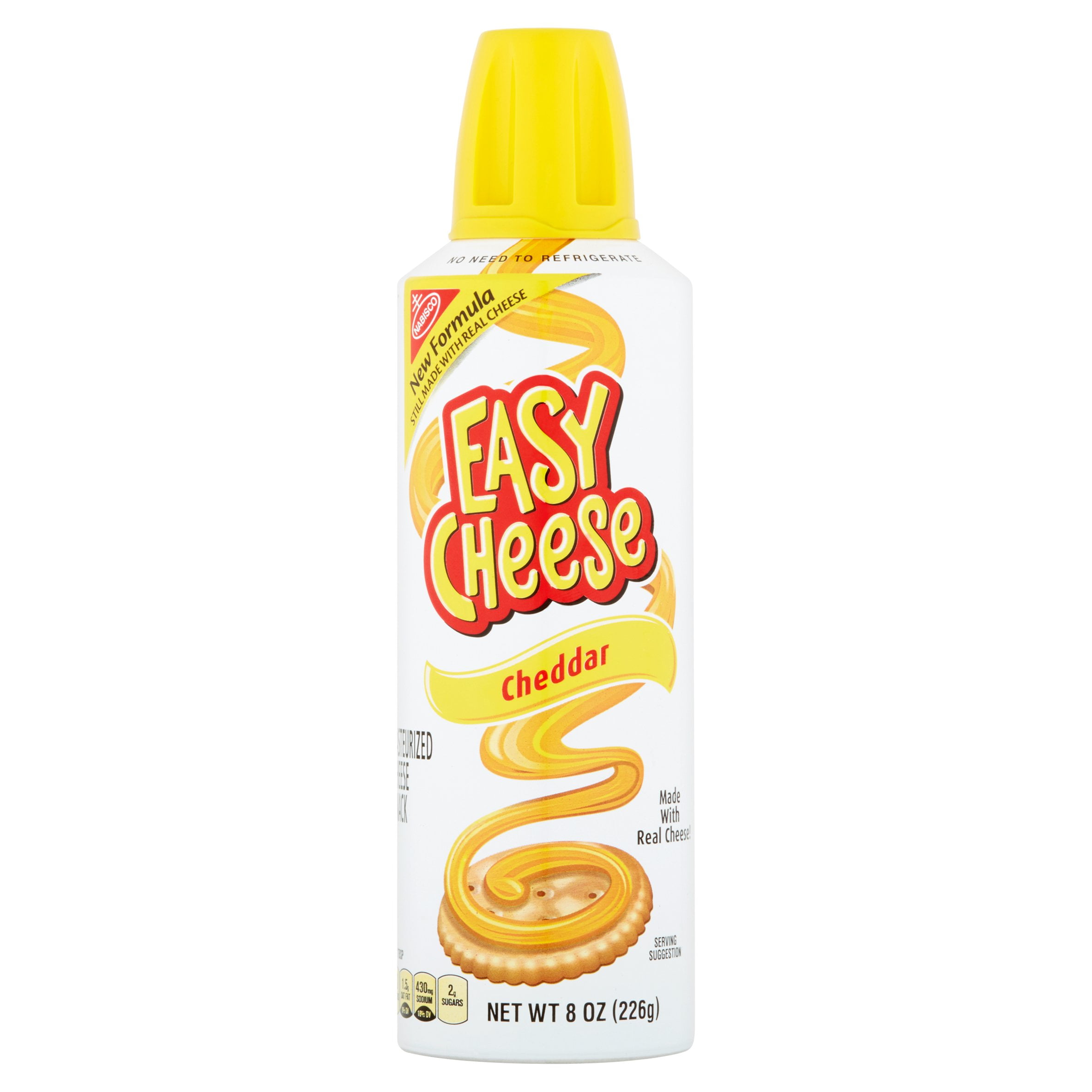 Nabisco Easy Cheese Cheddar, 8.0 OZ by Mondelez Global LLC