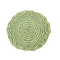 thumbnail image 2 of Fiudx Juego de Manteles Individuales Redondos de Hilo de Algodón y Ramio, Elegante Mantel de Comedor, Almohadillas Impermeables y Resistentes Al Aceite, Posavasos con Aislamiento Térmico, para Uso Do, 2 of 6