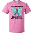 thumbnail image 3 of Inktastic Ovarian Cancer Awareness Hope Support and Love T-Shirt, 3 of 5