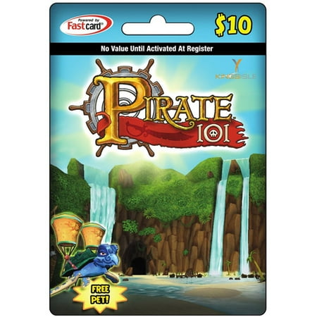 KingsIsle Pirates101 $10 Card