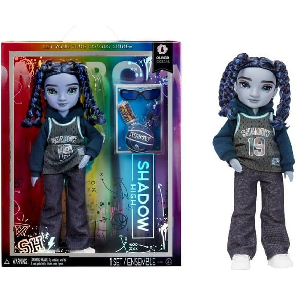 Rainbow High Shadow High Oliver Ocean Blue Fashion Poseable Doll, 1 lb