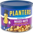 thumbnail image 4 of Planters Unsalted Mixed Nuts Less Than 50% Peanuts with Peanuts, Almonds, Cashews, Hazelnuts & Pecans, 10.3 oz Canister, 4 of 9