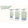 thumbnail image 2 of Funda de almohada HEST Cooling Jade para almohada de campamento, 2 of 8
