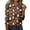 Black,#097, variant on Halloween Shirts Women Plus Size Funny 3/4 Sleeve Pullover Spooky Halloween Ghost Pumpkin Printed T Shirts Horror Crew Neck Tops Three Quarter Length Blouse,3XL