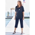 thumbnail image 2 of Catherines Women's Plus Size Stars & Shine Tee, 2 of 6