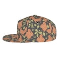 thumbnail image 3 of Fotbe Squirrel And Nuts Flat Bill Visor Cap Classic Snapback Hat Polyester Foam Trucker Hat Trucker Cap Adjustable Baseball Cap, 3 of 9