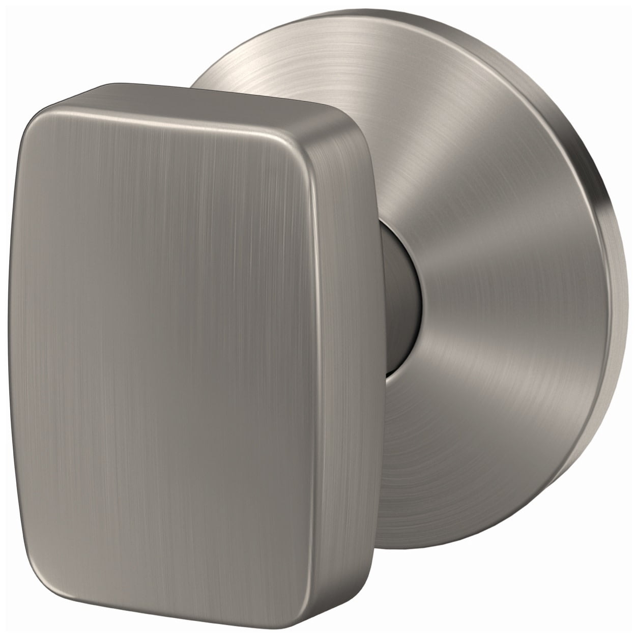 Schlage FC172NIX619KIN Custom Nixon Non-Turning Two-Sided Dummy Door Knob Set - Nickel