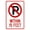 Color 1184, variant on No Parking Symbol Within 15 Feet Metal Warning Signs, Cautions Security Tin Sign, Safety Posted Signs for Street Business Wall Decor 8 x 12 Inch