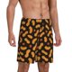 thumbnail image 2 of Balery Peanuts5 Pantalones cortos de pijama de punto de algodón para hombre con cinturilla y bolsillos-X-Large, 2 of 6