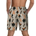 thumbnail image 4 of Haiem Funny Chicken Mens Swim Trunks with Compression Liner 2 in 1 Swimming Shorts Stretch Swimwear Quick Dry,Board Shorts-XX-Large, 4 of 9