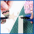 thumbnail image 6 of LEONTOOL 100Pcs Micro Sander Kit Micro Detail Sander Micro Finishing Sander Paper Hook & Loop Aluminum Oxide Sandpaper 120 Grit 3.5x1.2 Inch for Wood Metal Small Projects Tight Spaces Polish Work, 6 of 7